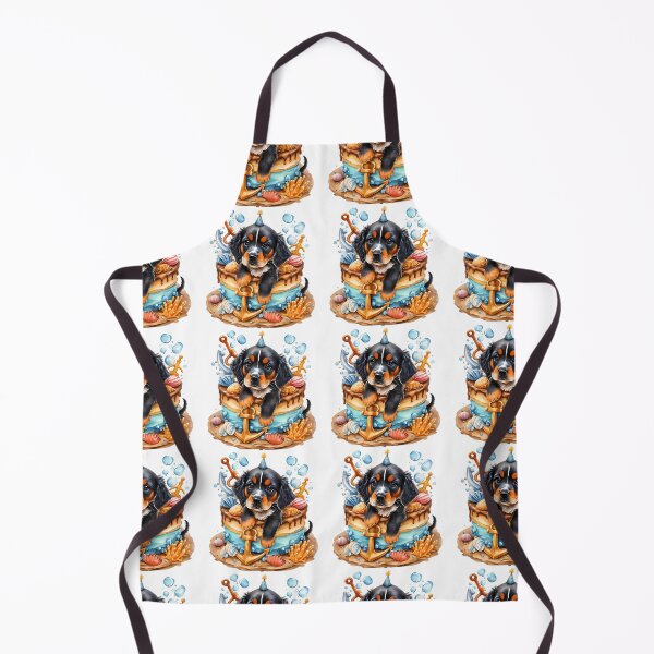Item preview, "Cute Baby Gordon Setter in Birthday Cake Watercolor - Kawaii Anime designed and sold by T3goods.