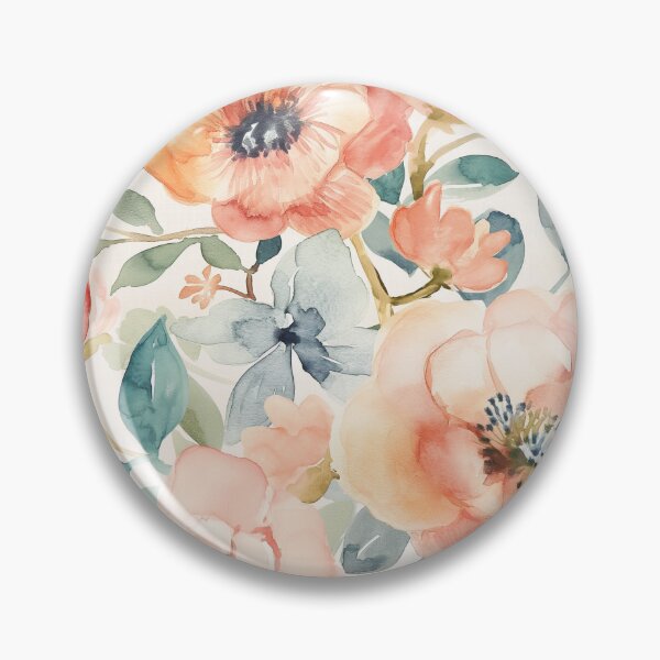 Item preview, Dreamy watercolor florals with a touch of vintage charm and Romance designed and sold by clecticuk.