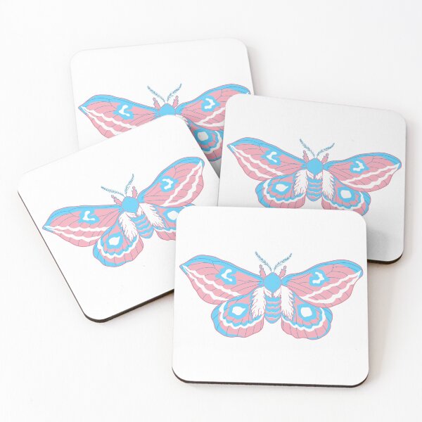 Item preview, Trans Pride Moth designed and sold by superraddd.