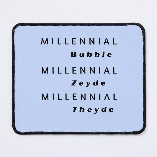 Item preview, Millennial Bubbie, Zeyde & Theyde designed and sold by Devon Spier.