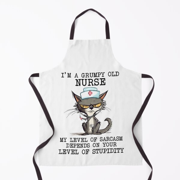 Item preview, I'm a grumpy old nurse designed and sold by AllYouNeed777.