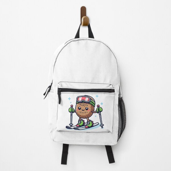 Item preview, Kawaii Kiwi With Skiing Gear designed and sold by CanvasCutie.