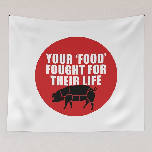 Item preview, Your ‘food’ fought for  their life designed and sold by Nanika-akimoto.