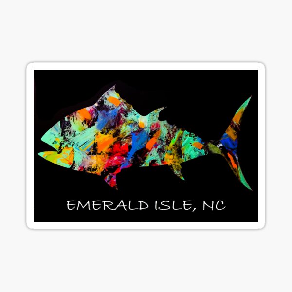 The Ugly Fish (Emerald Isle, NC) Sticker