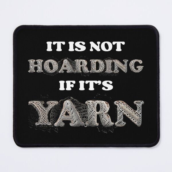 Item preview, Not Hoarding If It's Yarn Lace Font designed and sold by Lelijo.