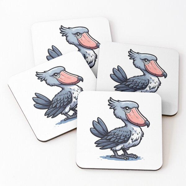 Item preview, Shoebill bird cartoon designed and sold by Roberto Almeida.