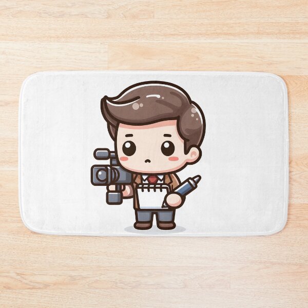 Item preview, Kawaii Journalist: A Notepad And Pen designed and sold by CanvasCutie.