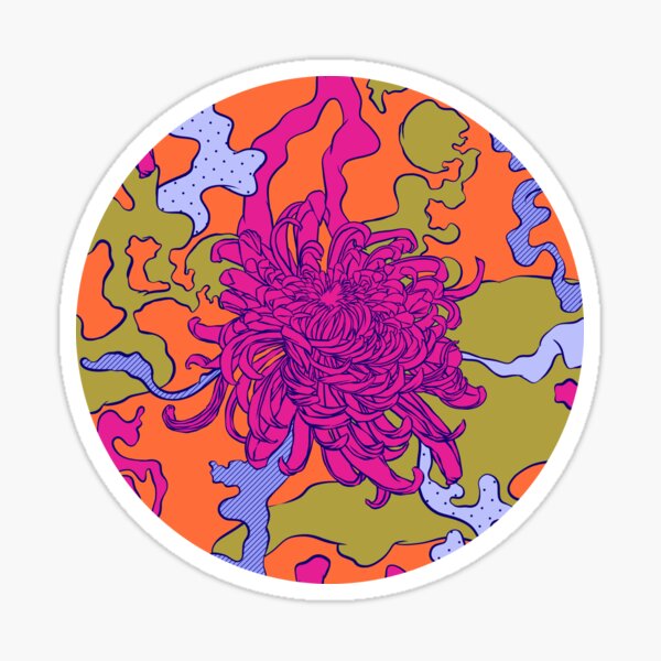 Item preview, Japan chrysanthemum flower designed and sold by Chuvardina.