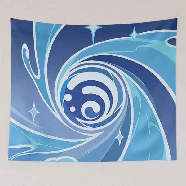 Item preview, Hydro Element | Genshin Impact designed and sold by Verthalies.