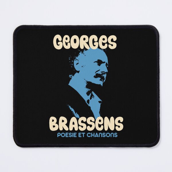 Item preview, Georges Brassens Tribute Design - Poetry et Chansons designed and sold by Boogosh.