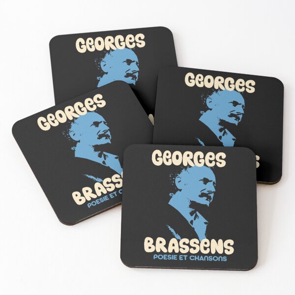 Item preview, Georges Brassens Tribute Design - Poetry et Chansons designed and sold by Boogosh.