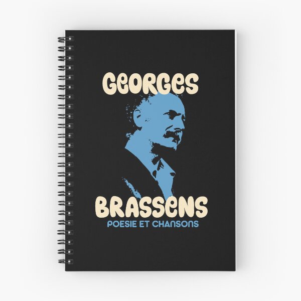 Item preview, Georges Brassens Tribute Design - Poetry et Chansons designed and sold by Boogosh.