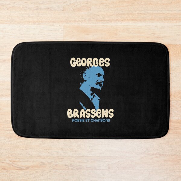 Item preview, Georges Brassens Tribute Design - Poetry et Chansons designed and sold by Boogosh.