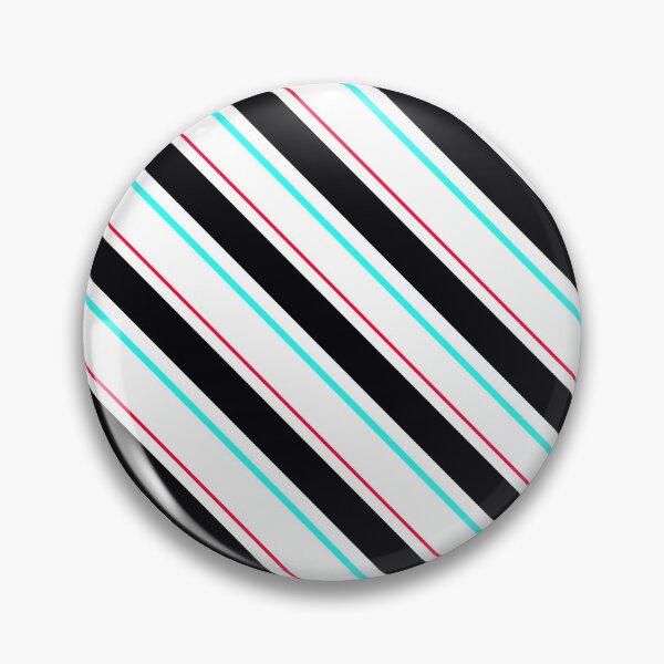 Item preview, Black And White Diagonal Stripes Pattern Design designed and sold by PatternTitan.