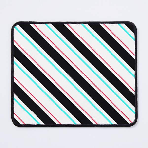 Item preview, Black And White Diagonal Stripes Pattern Design designed and sold by PatternTitan.