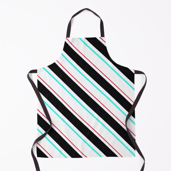 Item preview, Black And White Diagonal Stripes Pattern Design designed and sold by PatternTitan.