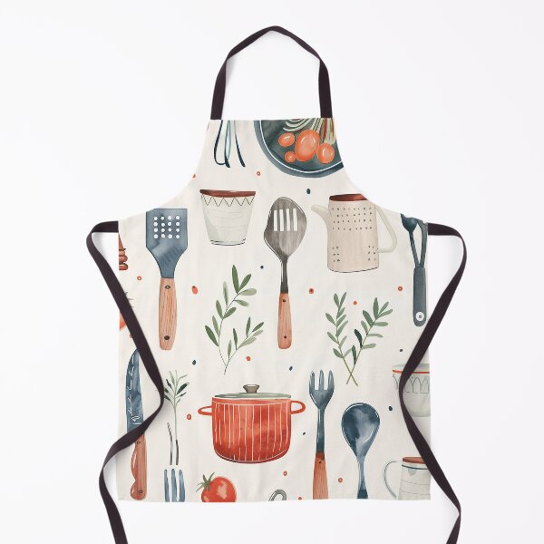 Item preview, kitchen flatlay designed and sold by PricklyPeanut.