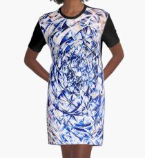 CROSS-SECTION OF LIGHT Graphic T-Shirt Dress