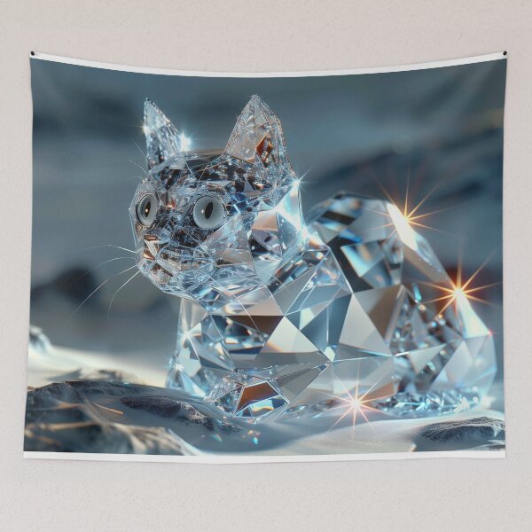 Item preview, krystal kitty designed and sold by PricklyPeanut.