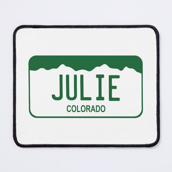 Item preview, Colorado License Plate - Julie designed and sold by rracheell.