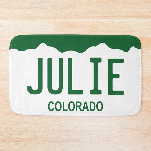 Item preview, Colorado License Plate - Julie designed and sold by rracheell.