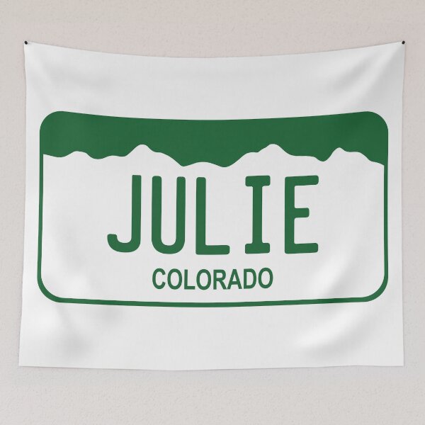 Item preview, Colorado License Plate - Julie designed and sold by rracheell.