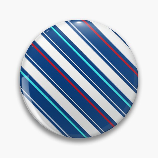 Item preview, Blue and White Diagonal Stripes Pattern Design designed and sold by PatternTitan.