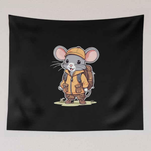Item preview, Adventurer mouse, cute mouse  designed and sold by Culmika.