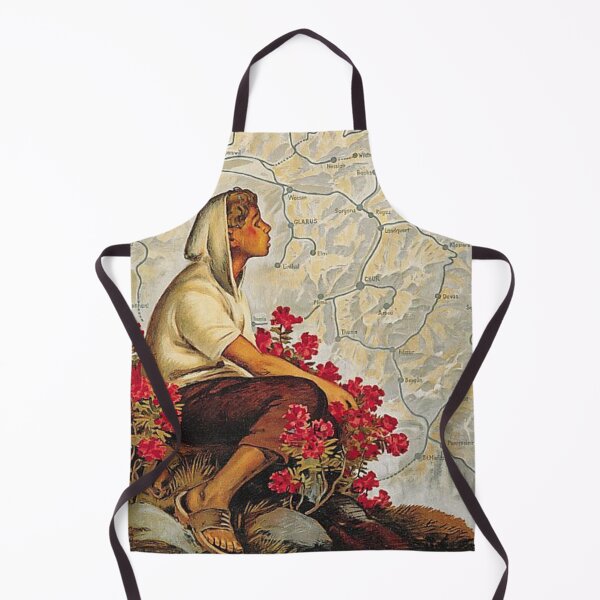Item preview, Interlaken Switzerland Vintage Swiss Travel designed and sold by cutesy.