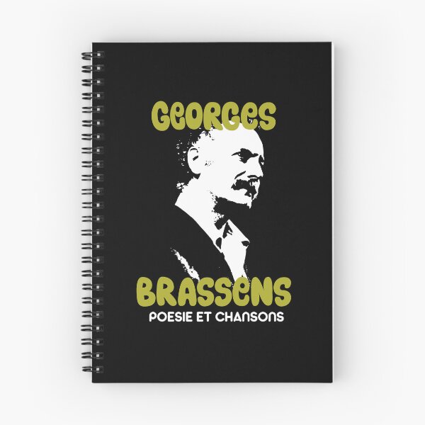 Item preview, Georges Brassens Tribute Design - Poetry et Chansons designed and sold by Boogosh.