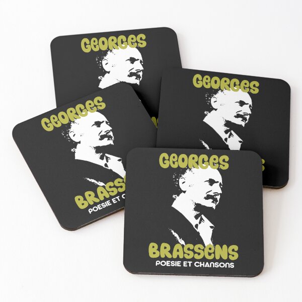 Item preview, Georges Brassens Tribute Design - Poetry et Chansons designed and sold by Boogosh.
