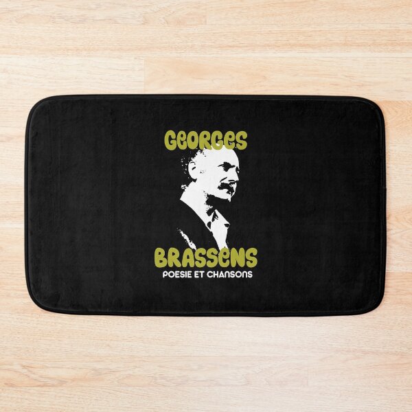 Item preview, Georges Brassens Tribute Design - Poetry et Chansons designed and sold by Boogosh.