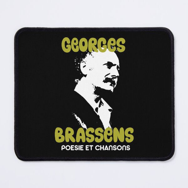 Item preview, Georges Brassens Tribute Design - Poetry et Chansons designed and sold by Boogosh.