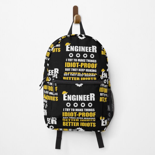 Item preview, Funny Engineer "I try to make things idiot-proof, but they keep making better idiots" designed and sold by Margival.
