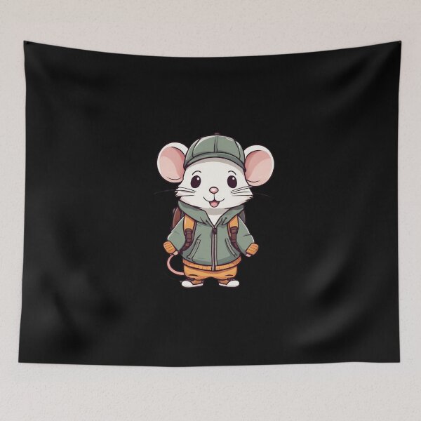 Item preview, Adventurer mouse, cute mouse  designed and sold by Culmika.