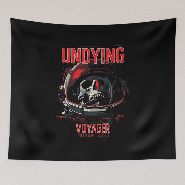 Item preview, Undying Voyager - Skull - Scifi designed and sold by Fenay Designs.