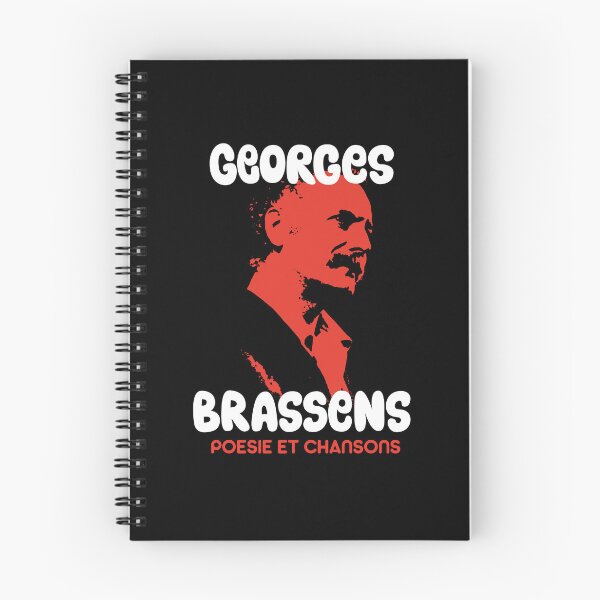 Item preview, Georges Brassens Tribute Design - Poetry et Chansons designed and sold by Boogosh.