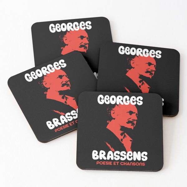 Item preview, Georges Brassens Tribute Design - Poetry et Chansons designed and sold by Boogosh.