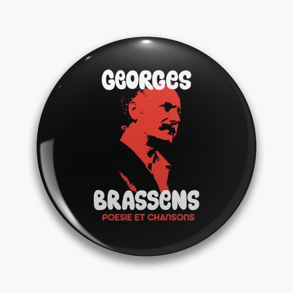 Item preview, Georges Brassens Tribute Design - Poetry et Chansons designed and sold by Boogosh.