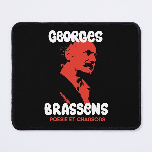 Item preview, Georges Brassens Tribute Design - Poetry et Chansons designed and sold by Boogosh.