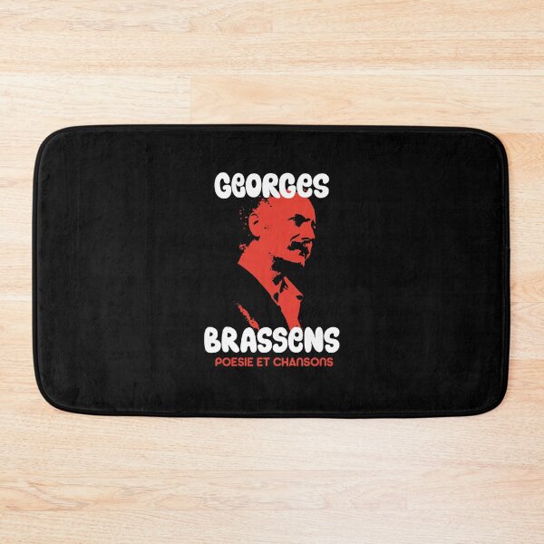 Item preview, Georges Brassens Tribute Design - Poetry et Chansons designed and sold by Boogosh.