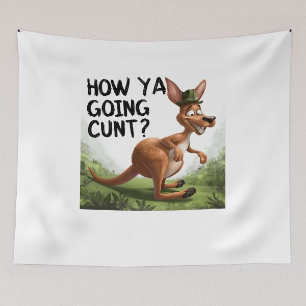 Item preview, How Ya Goin Cunt? designed and sold by Flirt-Teez.