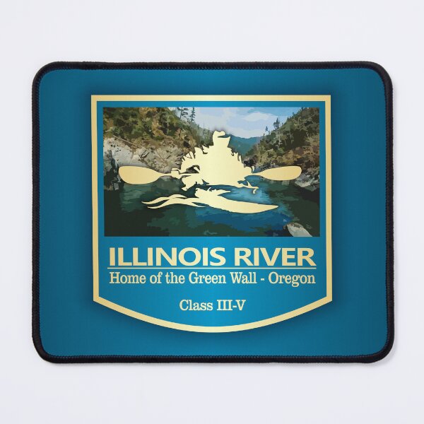 Item preview, Illinois River (PFK) designed and sold by curranmorgan.