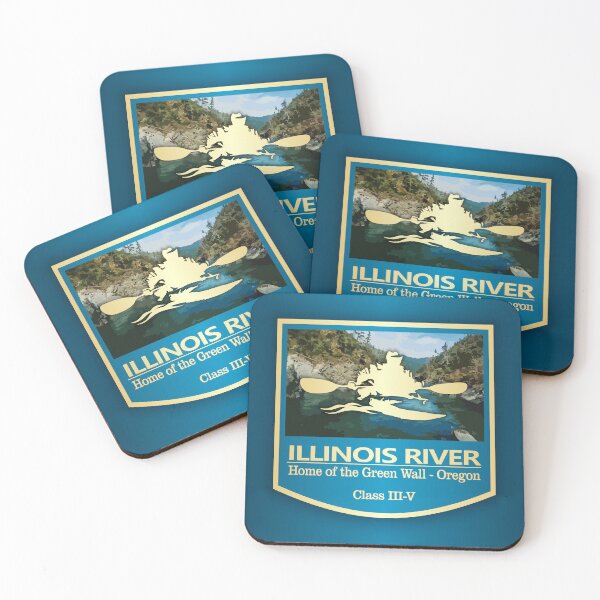 Item preview, Illinois River (PFK) designed and sold by curranmorgan.