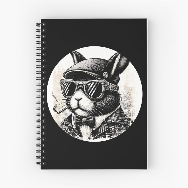 Item preview, bunny wearing sunglasses and a hat designed and sold by Mechanical-Artt.