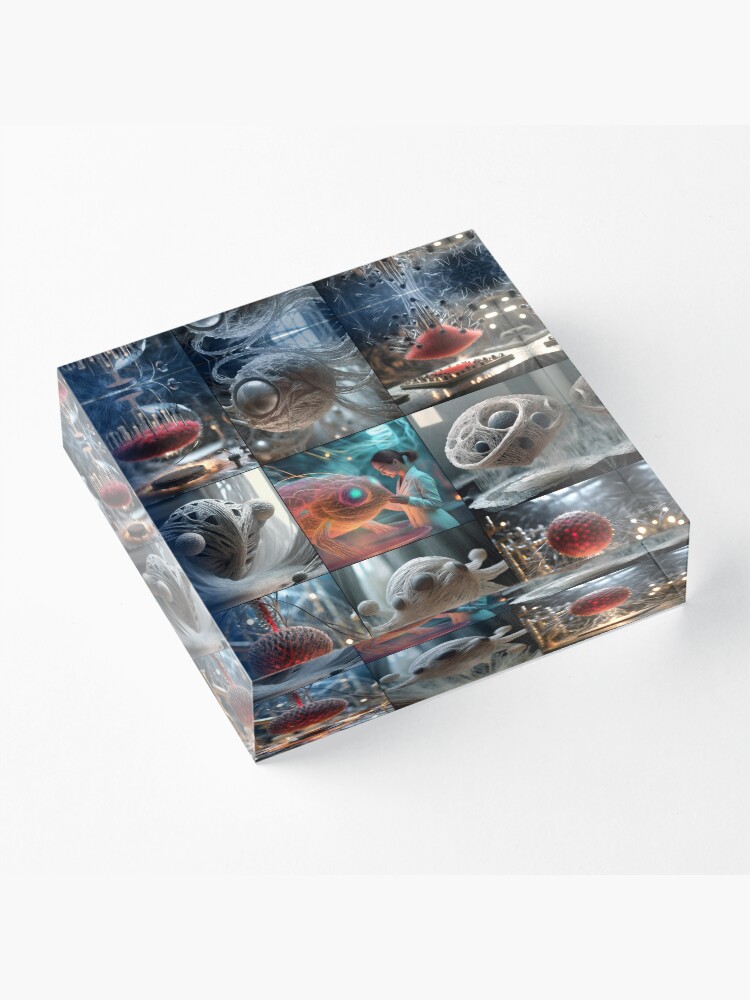 Thumbnail 3 of 5, Acrylic Block, T-OMEGA-000 designed and sold by philjarry.