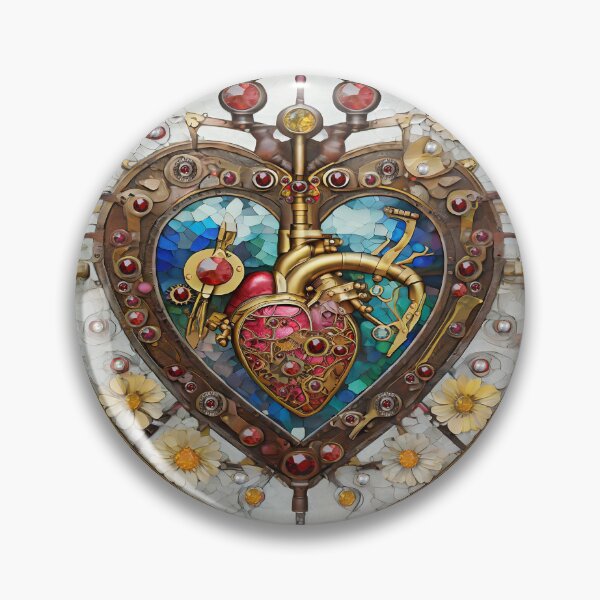 Item preview, Steampunk Heart Series - Anatomical Heart designed and sold by Lee Hiller Designs.