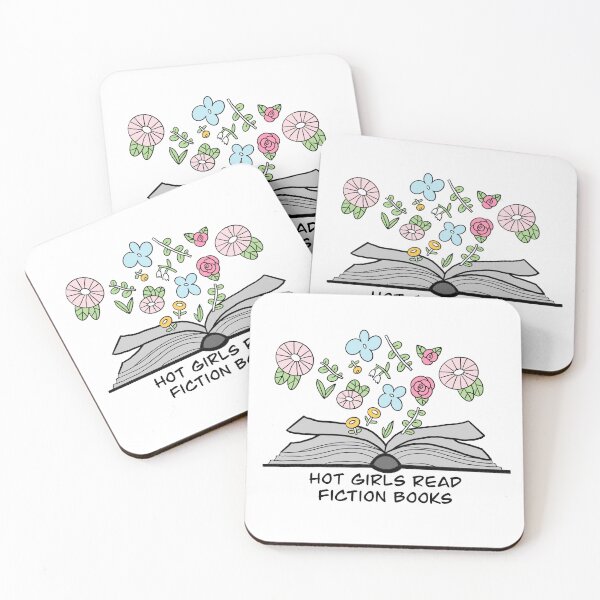 Item preview, Hot Girls Read Fiction Books designed and sold by Animals-by-JB.