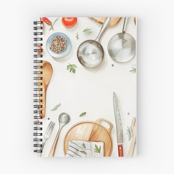 Item preview, kitchen flatlay designed and sold by PricklyPeanut.