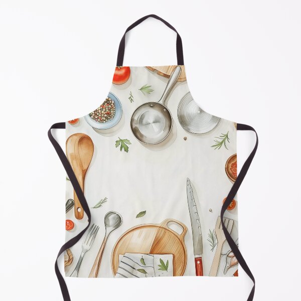Item preview, kitchen flatlay designed and sold by PricklyPeanut.